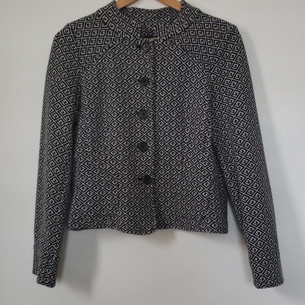 Nicole by Nicole Miller Geometric Blazer Size 12